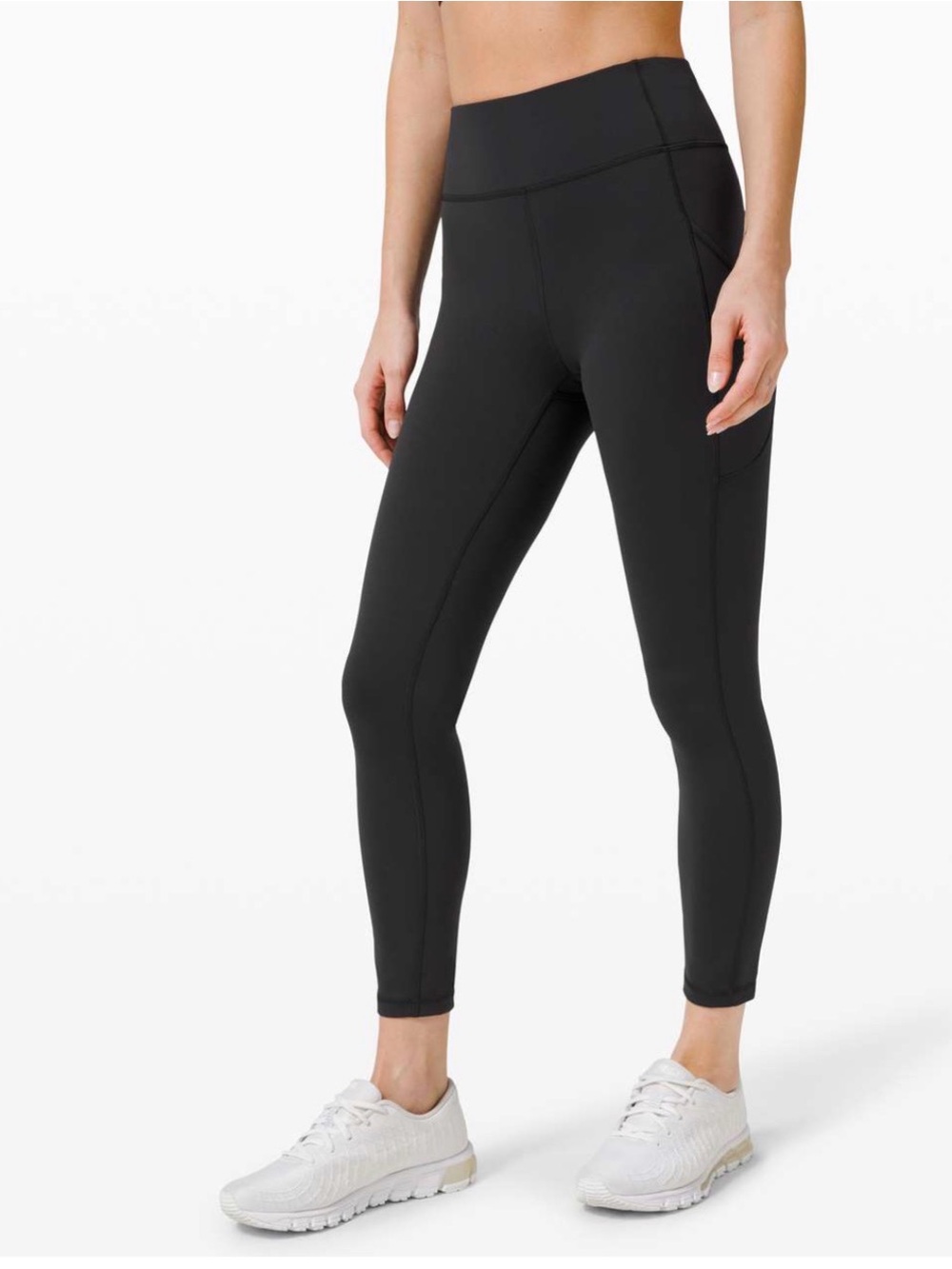 Lululemon Invigorate High-Rise Tight 25” Women’s Size 10 Black Yoga Gym